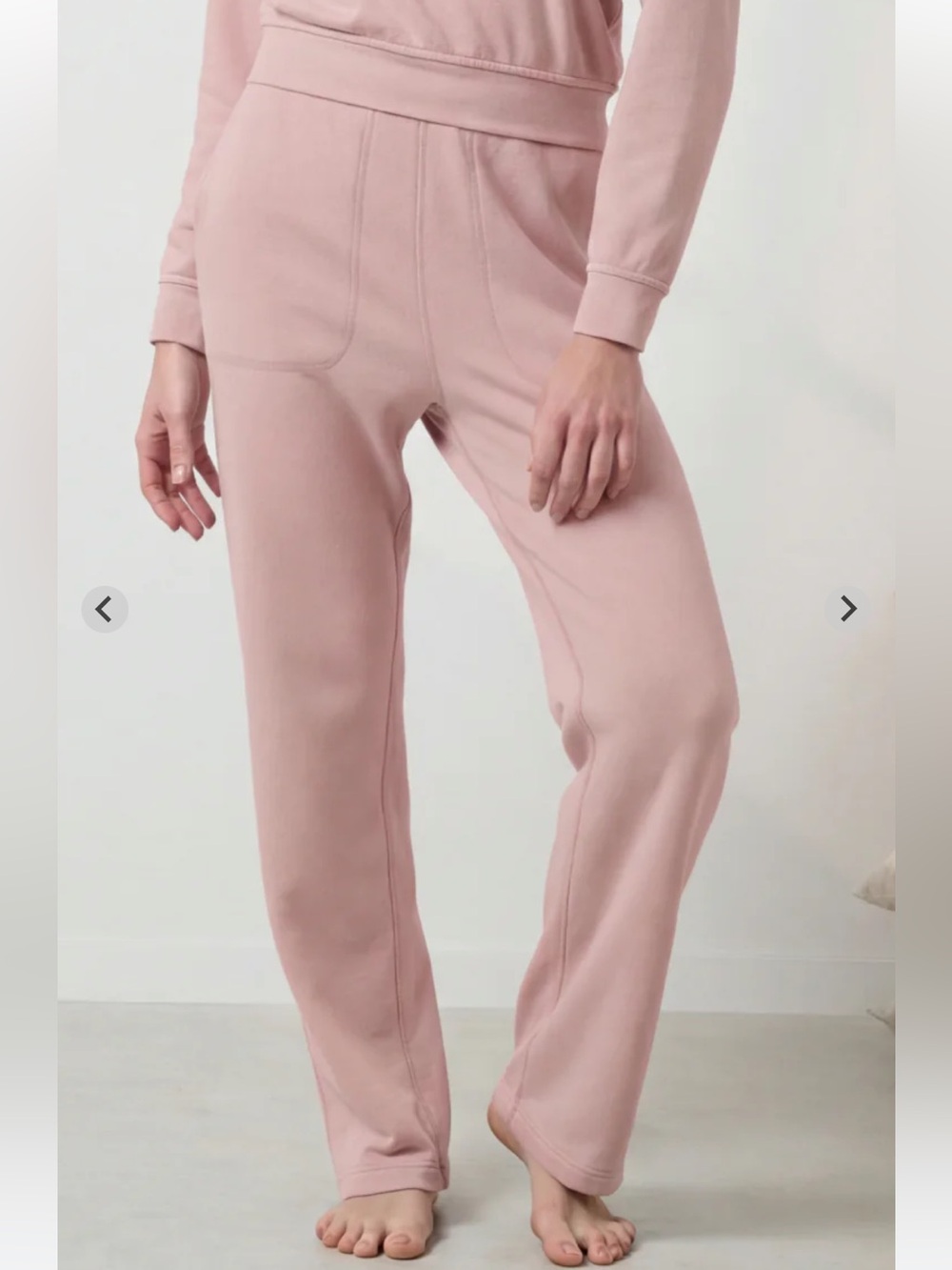 LUNYA Silksweats Lightweight Terry Straight leg Pant